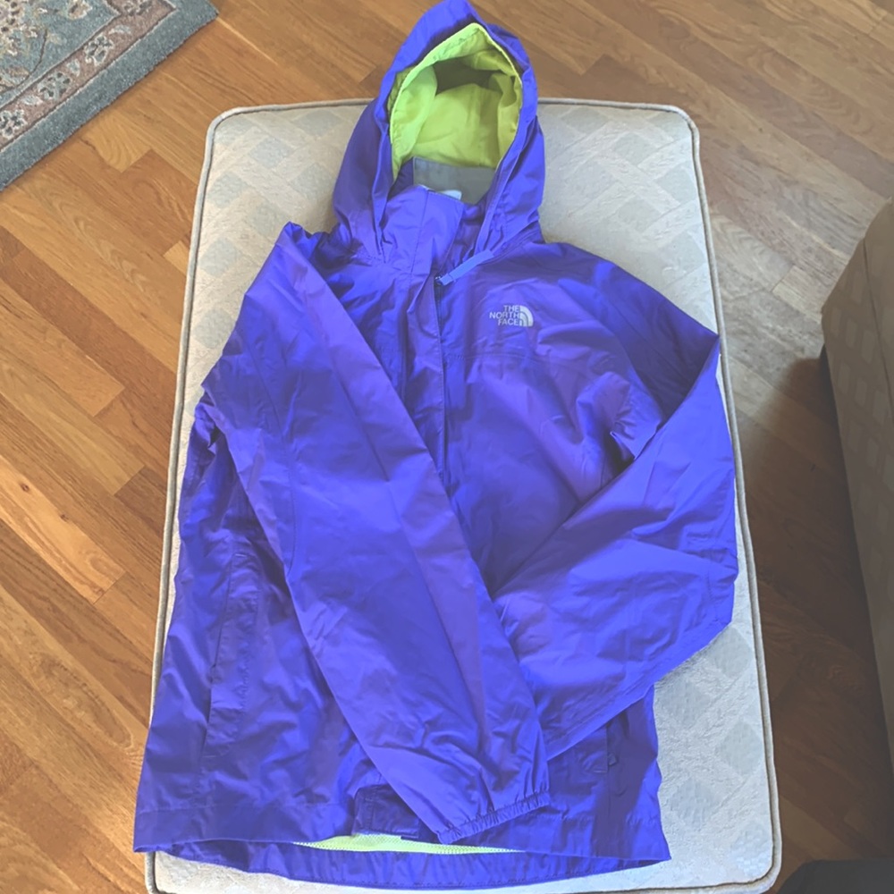 The North Face lightweight coat, HyVent, girls 10-12.